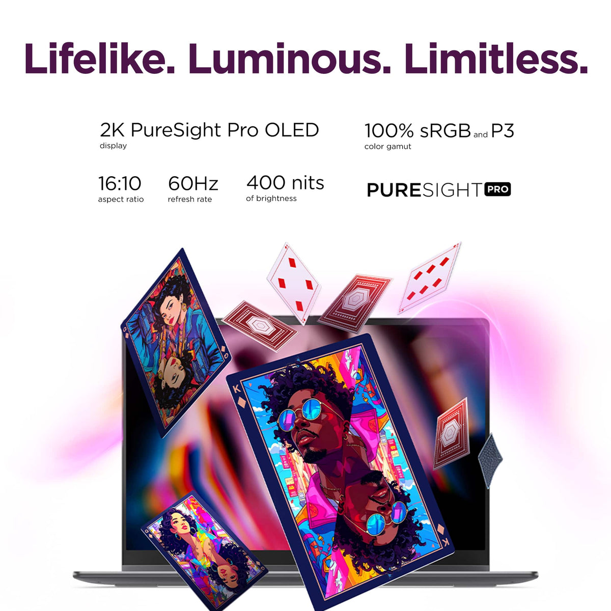Lenovo - Yoga 7i 2-in-1 14" 2K OLED Touchscreen Laptop - Core Ultra 7 Processor 355 2026- 24GB Memory - 512GB Storage - Luna Grey