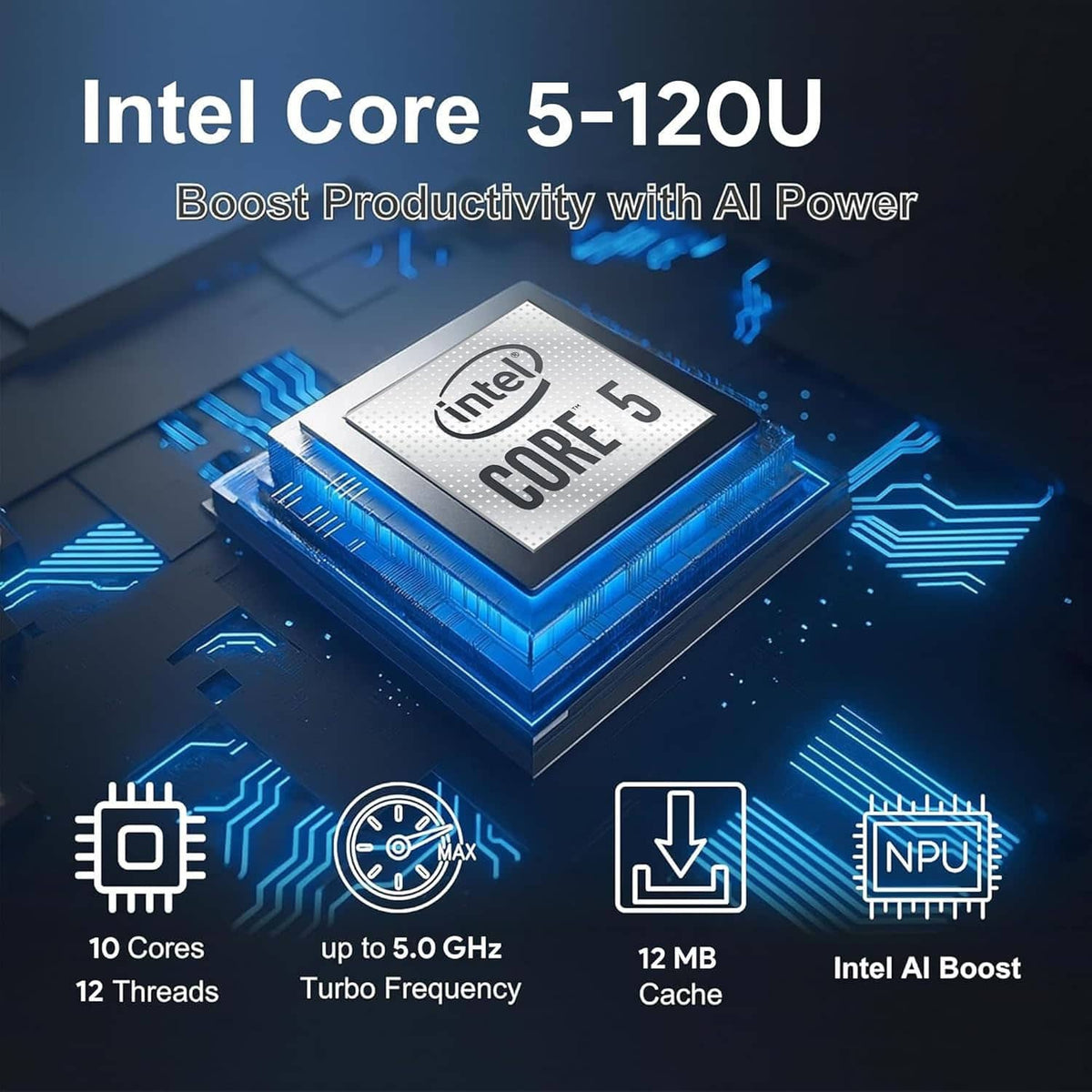Dell - Pro 16 16" FHD+ Laptop - Intel Core 5 120U, 32GB RAM - 1TB SSD - Copilot & Backlit Keyboard - PCO Laptop Cooler - Silver