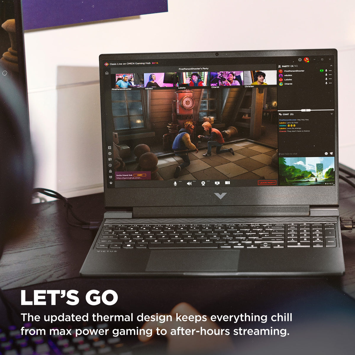 HP - Victus 15.6" 144Hz Full HD Gaming Laptop - Intel Core i5 13420H (2023) - 8GB RAM - NVIDIA GeForce RTX 3050 - 512GB SSD - Mica Silver
