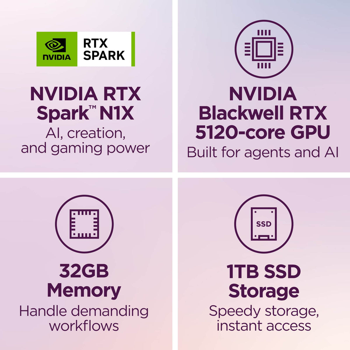 Lenovo - Yoga 9n 2-in-1 16" 3K OLED Touchscreen Laptop - NVIDIA RTX Spark N1X 18-Core (2026) - 32GB Memory - 1TB Storage - Cosmic Blue