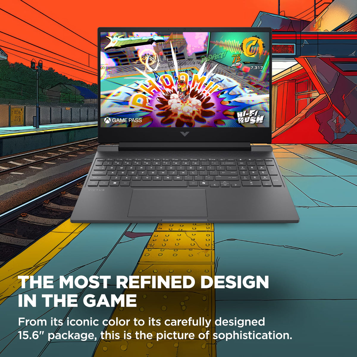 HP - Victus 15.6" 144Hz Full HD Gaming Laptop - AMD Ryzen 7 7445HS (2023) - 16GB Memory - NVIDIA GeForce RTX 4050 - 512GB SSD - Mica Silver