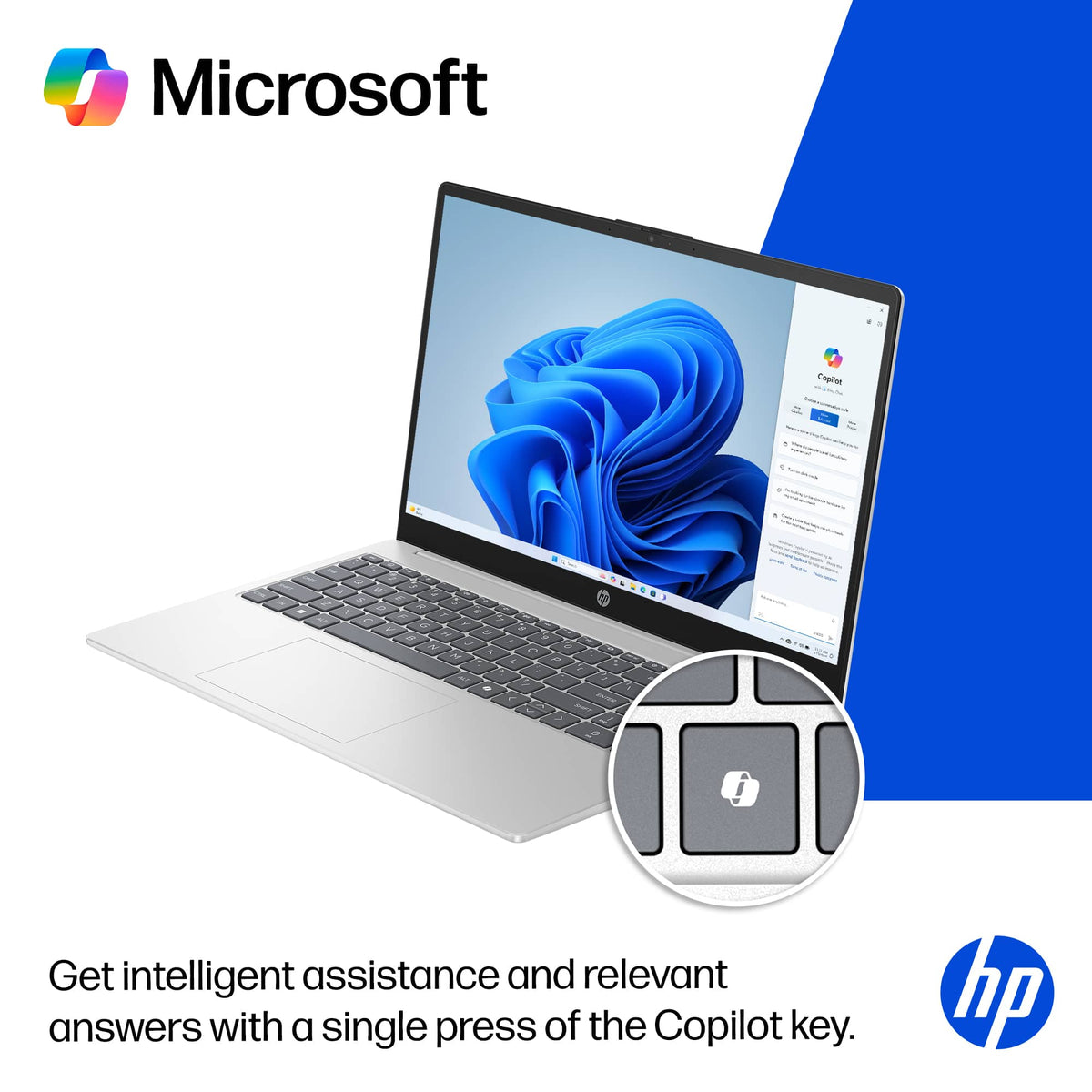 HP - 15.6" Full HD Touchscreen Laptop - AMD Ryzen 7 (2023) - 16GB Memory - 512GB SSD - Natural Silver