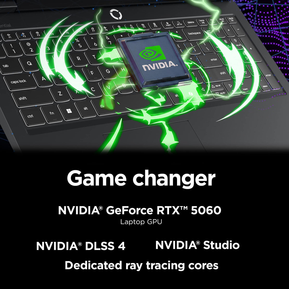 Lenovo - LOQ 15.6" 2K Gaming Laptop - Core i7 13650HX 2023 - 16GB Memory - NVIDIA GeForce RTX 5060 - 512GB Storage - Eclipse Black