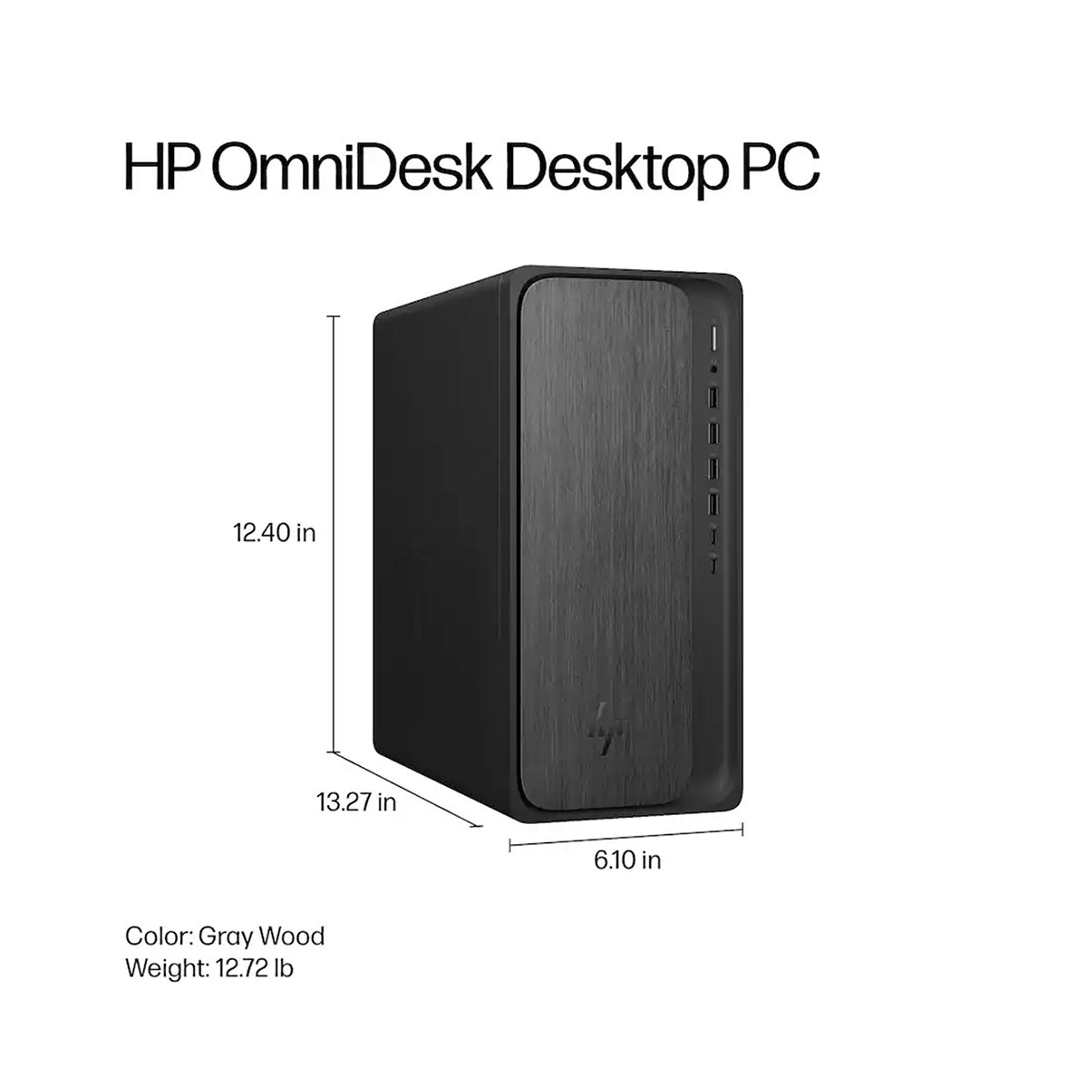 HP OmniDesk Desktop PC 27" Monitor 100Hz Openbox
