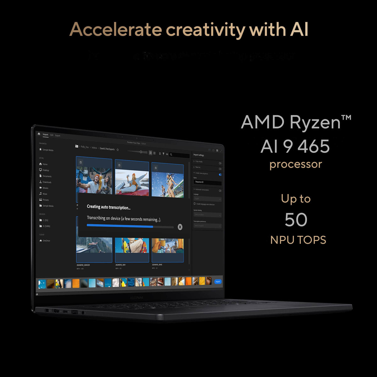 ASUS - ProArt P16 16" 3K OLED Touchscreen Laptop - AMD Ryzen AI 9 465 (2026) - NVIDIA RTX 5060 - 32GB Memory - 512GB Storage - Nano Black