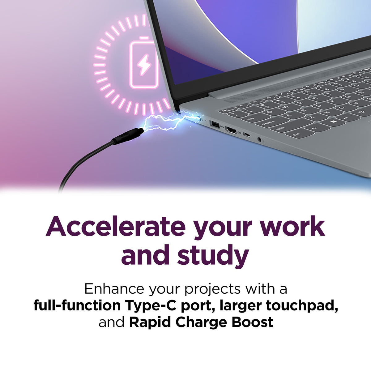 Lenovo - IdeaPad Slim 3i 15.6" Full HD Laptop - Intel Core i5-1335U 2023 - 16GB Memory - 256GB Storage - Arctic Grey