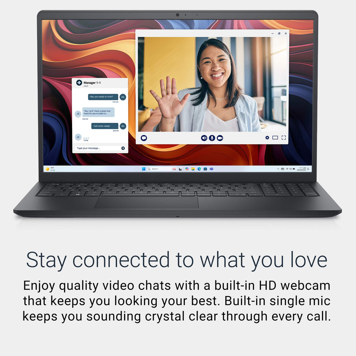 Dell - 15.6" 2K Touchscreen Laptop - AMD Ryzen 7 7000 Series-7730U 2023 - 16GB Memory - 512GB Storage - Carbon Black