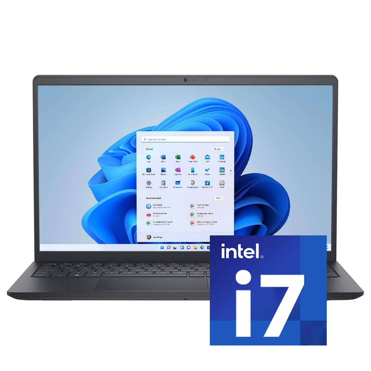 Dell - 15.6" FHD Touchscreen Laptop,Intel i7-1355U,16GB RAM,1TB SSD,Backlit Keyboard,Fingerprint,Win 11 Pro - Black