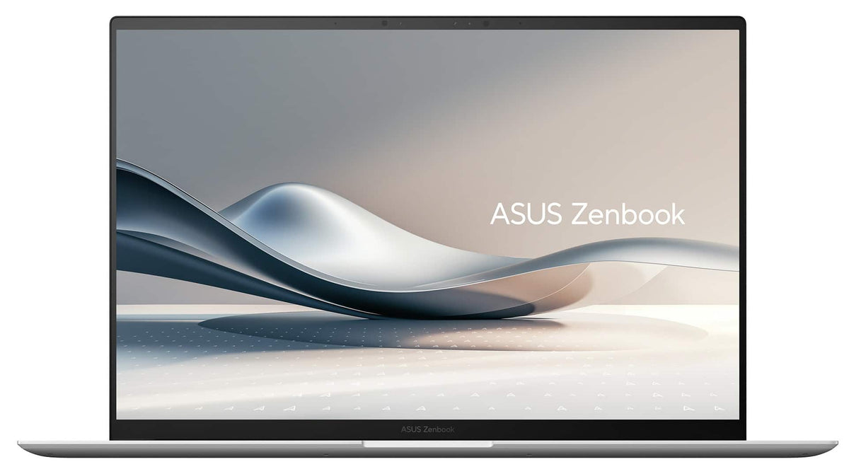 ASUS - Zenbook S14 14" OLED Touch Screen Laptop - Intel Core Ultra 7 258V - 32GB RAM - 1TB SSD - Copilot+ PC - Scandinavian White