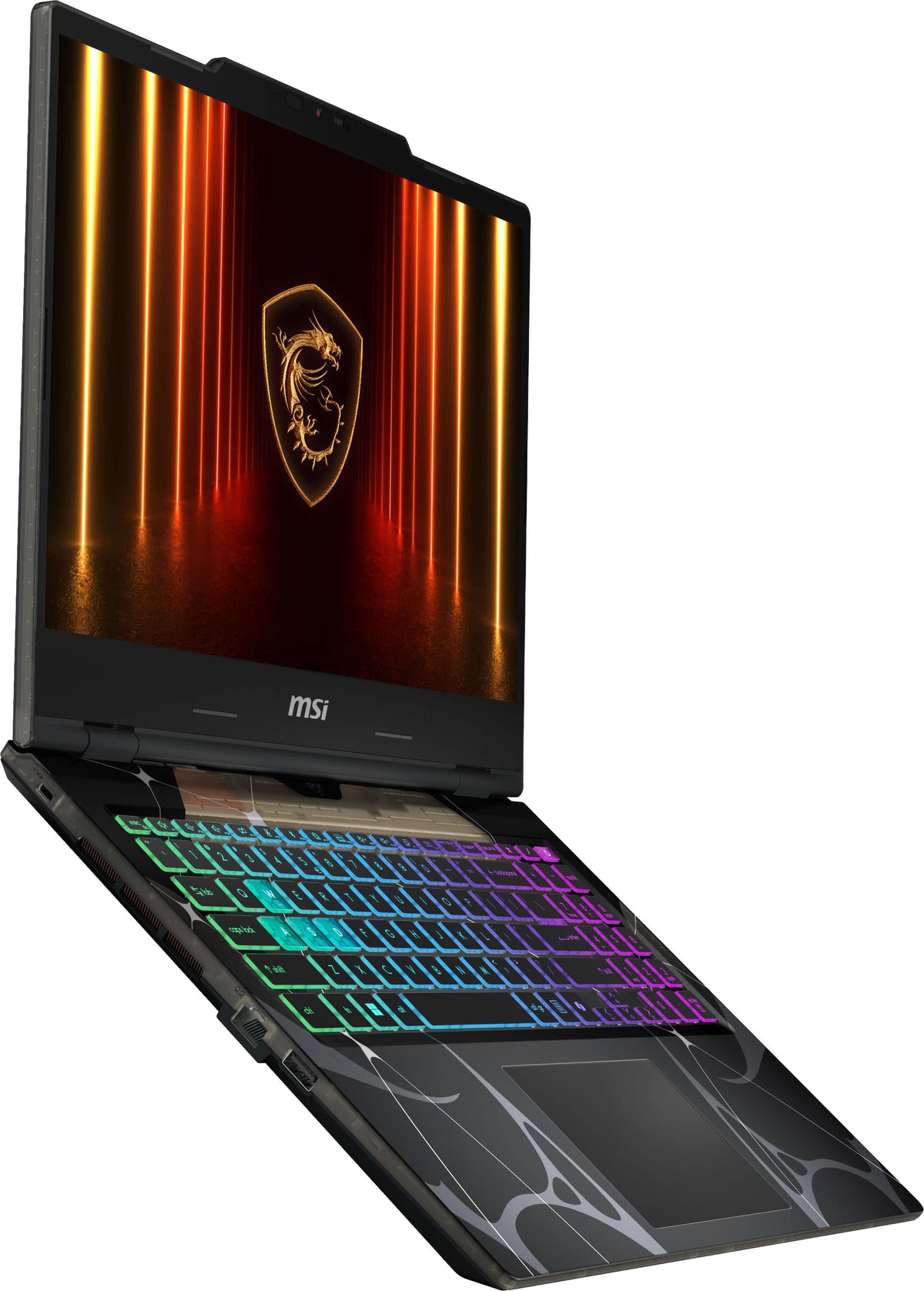 MSI - Cyborg A15 AI 15" 144Hz FHD Gaming Laptop - AMD R9-270 - NVIDIA GeForce RTX 5060 - 16GB Memory - 1TB SSD - Translucent Black