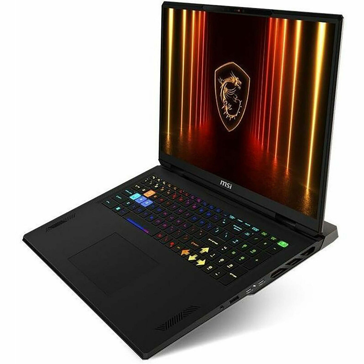 MSI - 18" Gaming Laptop 2560 x 1600 (QHD+) - AMD Ryzen 9 9955HX with 64GB Memory - GeForce RTX 5080 - 2 TB SSD - Cosmo Gray, Gray
