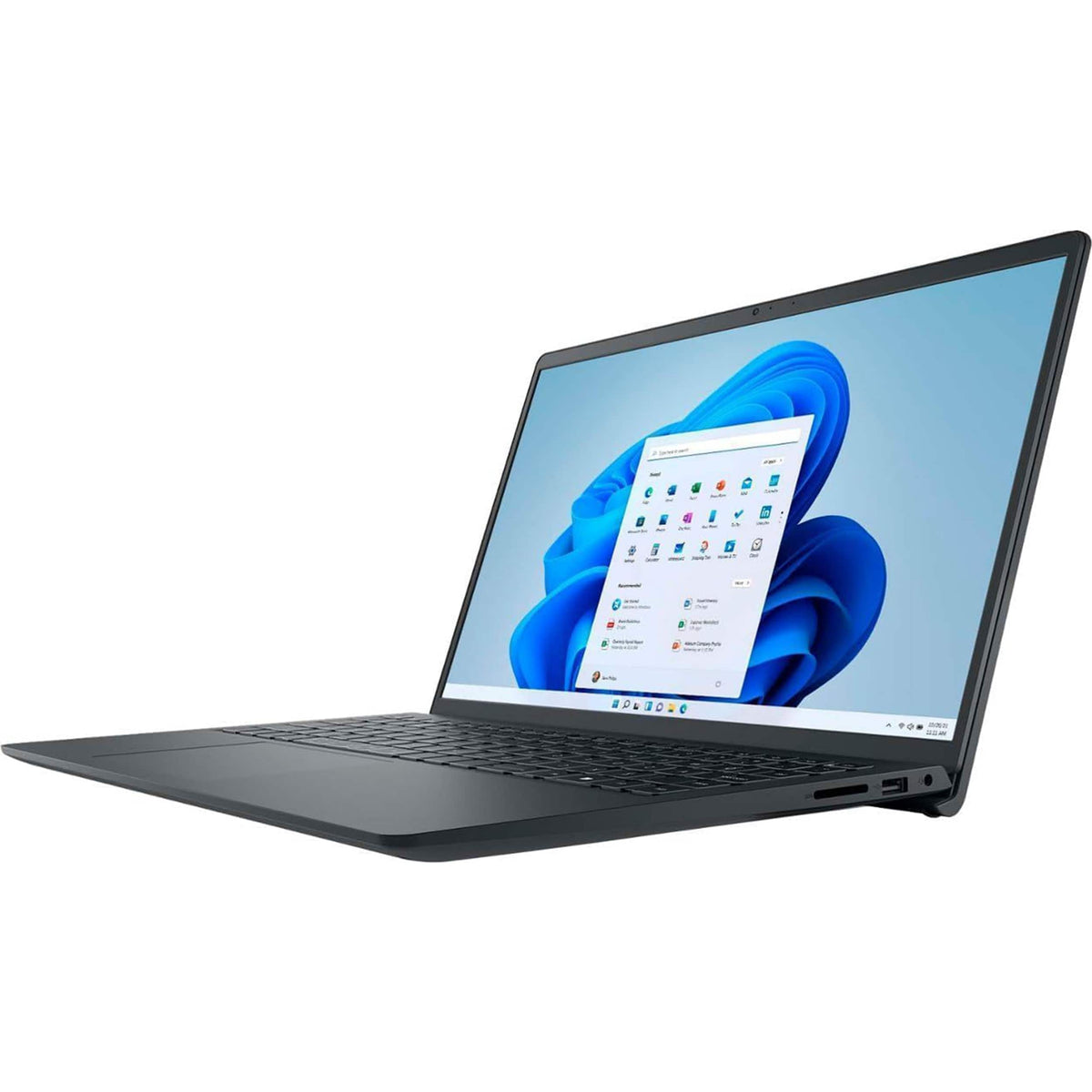 Dell - 15.6" FHD Touchscreen Laptop,Intel i7-1355U,16GB RAM,1TB SSD,Backlit Keyboard,Fingerprint,Win 11 Pro - Black