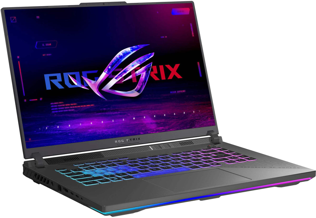ASUS - ROG Strix G16 16" FHD 165Hz Gaming Laptop - AMD Ryzen 9 8940HX - 16GB Memory - GeForce RTX 5070 Ti - 1TB Storage - Eclipse Gray