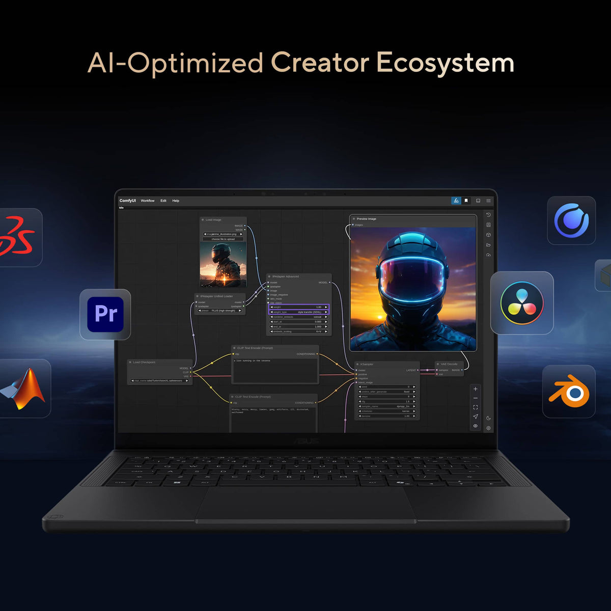 ASUS - ProArt P14 14" 3K OLED Touchscreen Laptop - NVIDIA RTX Spark N1X 20-Core (2026) - 32GB Memory - 512GB Storage - Nano Black
