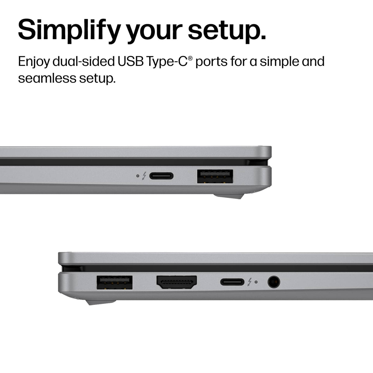 HP - OmniBook X Flip 2-in-1 - 14" 2K OLED Touchscreen Laptop - Intel Core Ultra 5 (2026) - 16GB Memory - 512GB SSD - Copilot+ - Meteor Silver