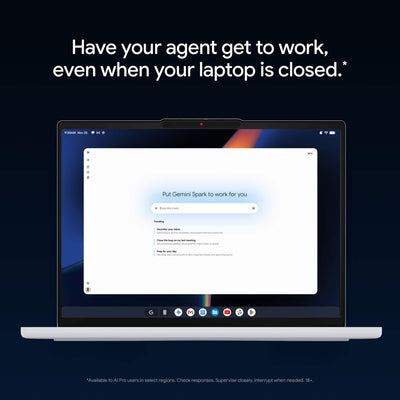 Lenovo - Googlebook 15.3" 3K 120Hz OLED Touchscreen Laptop - Intel Core Ultra 5 Processor 325 2026 - 16GB Memory - 512GB Storage - Cloud Grey