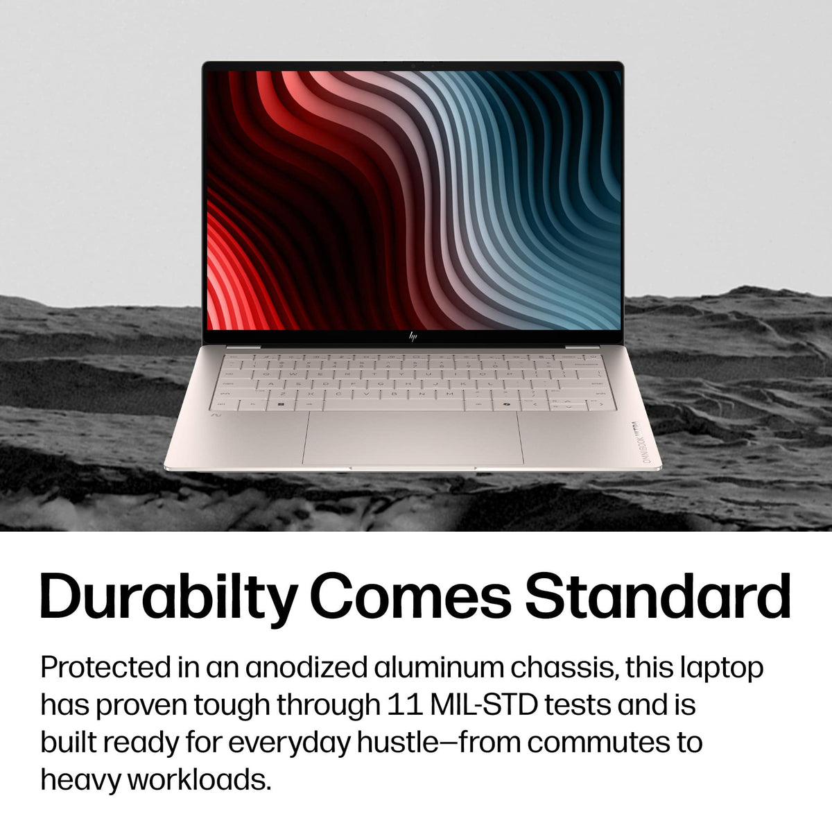 HP - OmniBook Ultra - 14" 3K OLED Touchscreen Laptop - Intel Core Ultra 7 (2026) - 16GB Memory - 1TB SSD - Copilot+ PC - Silk Sand