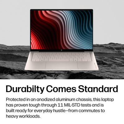 HP - OmniBook Ultra - 14" 3K OLED Touchscreen Laptop - Intel Core Ultra 7 (2026) - 16GB Memory - 1TB SSD - Copilot+ PC - Silk Sand
