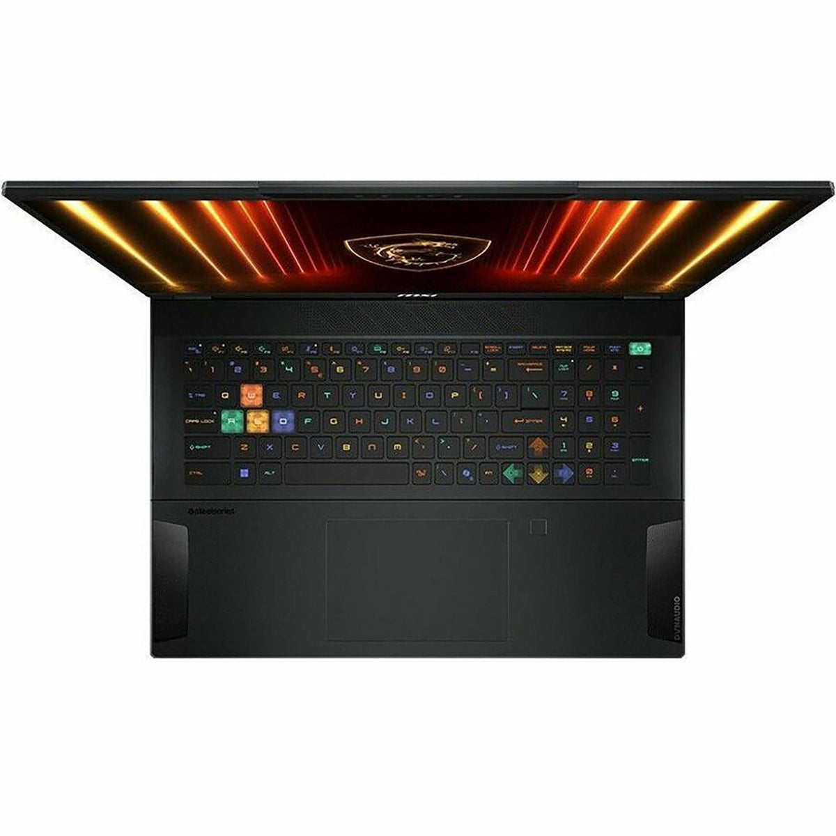 MSI - 18" Gaming Laptop 3840 x 2400 - AMD Ryzen AI 9 HX 370 with 64GB Memory - GeForce RTX 5080 - 2 TB SSD - Midnight Black, Black