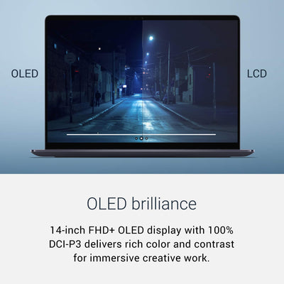 Dell - 14S - 14" 2K OLED Touchscreen Laptop - Intel Core Ultra 9 386H 2026 - 32GB Memory - 512GB Storage - Copilot+ PC - Celestial Blue