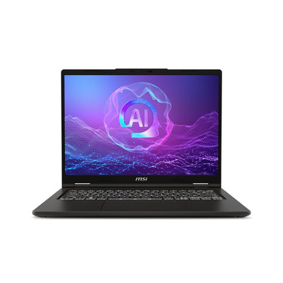 MSI - Venture A14 AI+ 14” FHD+ Touchscreen Laptop - AMD Ryzen AI 5 340 2025 - AMD Radeon Graphics 16GB RAM 512GB Storage - Solid Gray