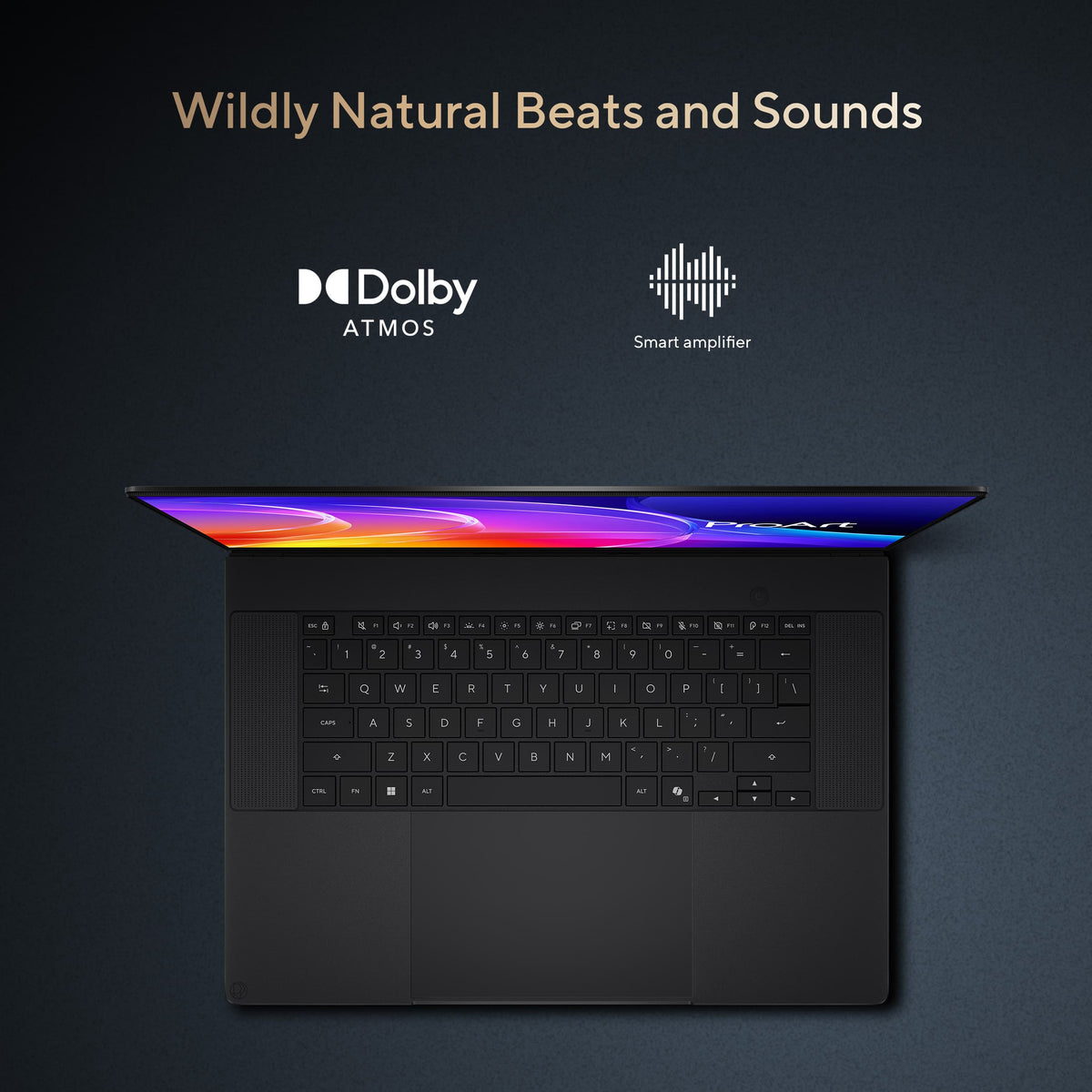 ASUS - ProArt P16 16" 4K OLED Touchscreen Laptop - NVIDIA RTX Spark N1X 18-Core (2026) - 24GB Memory - 512GB Storage - Nano Black