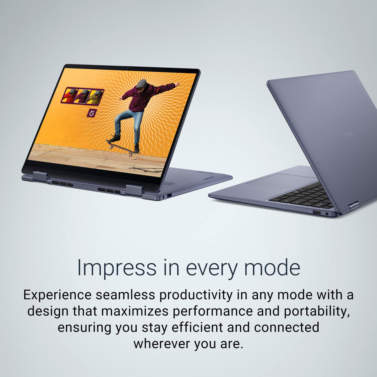 Dell - Plus 14" 2K 2-in-1 Touchscreen Laptop - AMD Ryzen AI 300 Series AI 7 350 2025 - 16GB Memory - 1TB Storage - Copilot+ PC - Midnight Blue