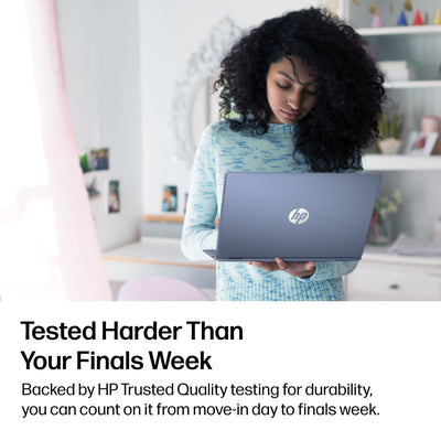 HP - OmniBook 3 - 14" 2K OLED Laptop - Snapdragon X (8-Core CPU) - 16GB Memory - 512GB SSD - Copilot+ - 41+ Hrs Battery Life¹ - Starlit Blue