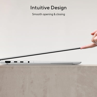 ASUS - Zenbook S14 14" OLED 3K Touchscreen - Intel Core Ultra 9 Processor 2026 - 32GB Memory - 1TB Storage - Copilot+ PC - Scandinavian White
