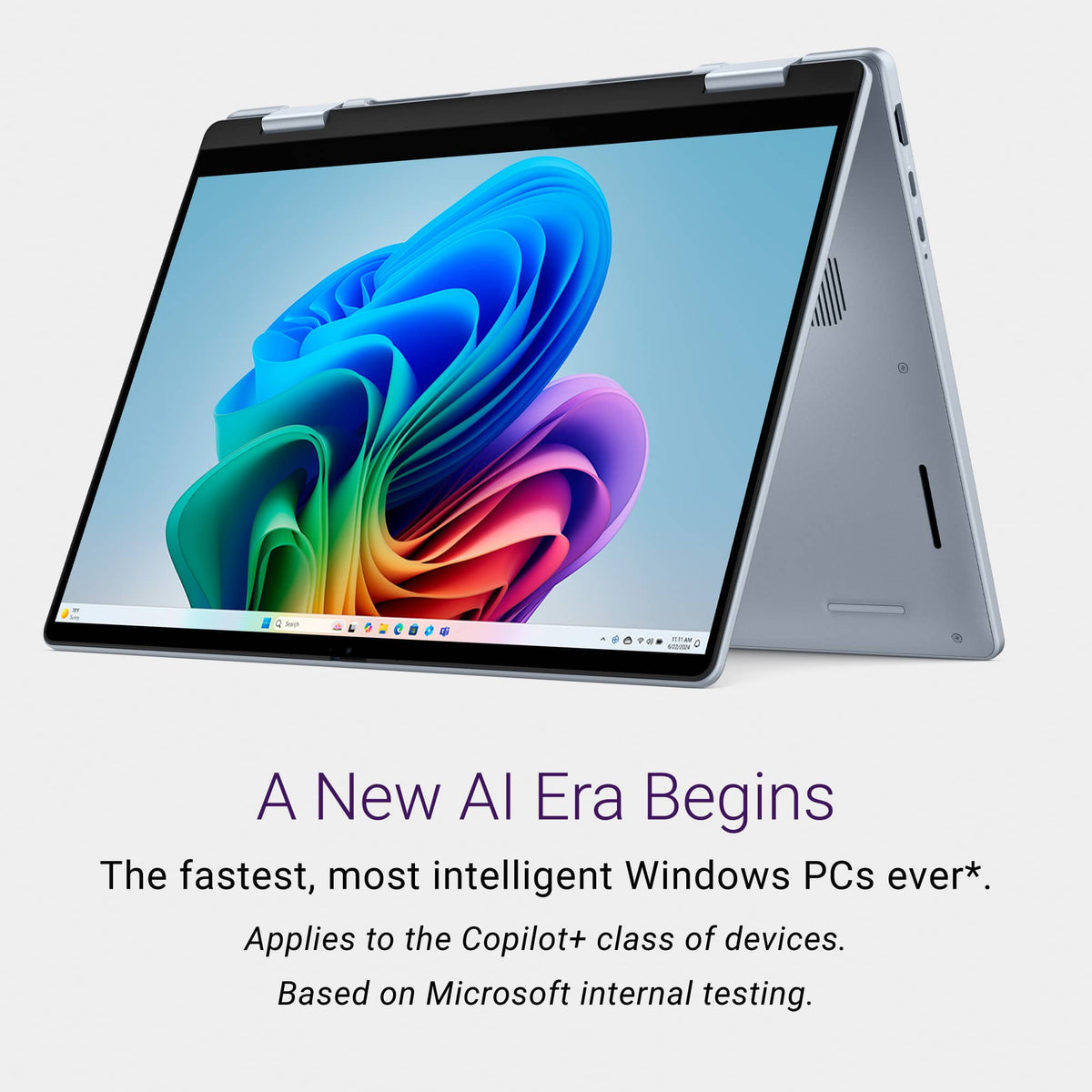 Dell - Plus 14" 2K 2-in-1 Touchscreen Laptop - Intel Core Ultra 7 Series 2 256V 2024 - 16GB Memory - 1TB Storage - Copilot+ PC - Ice Blue