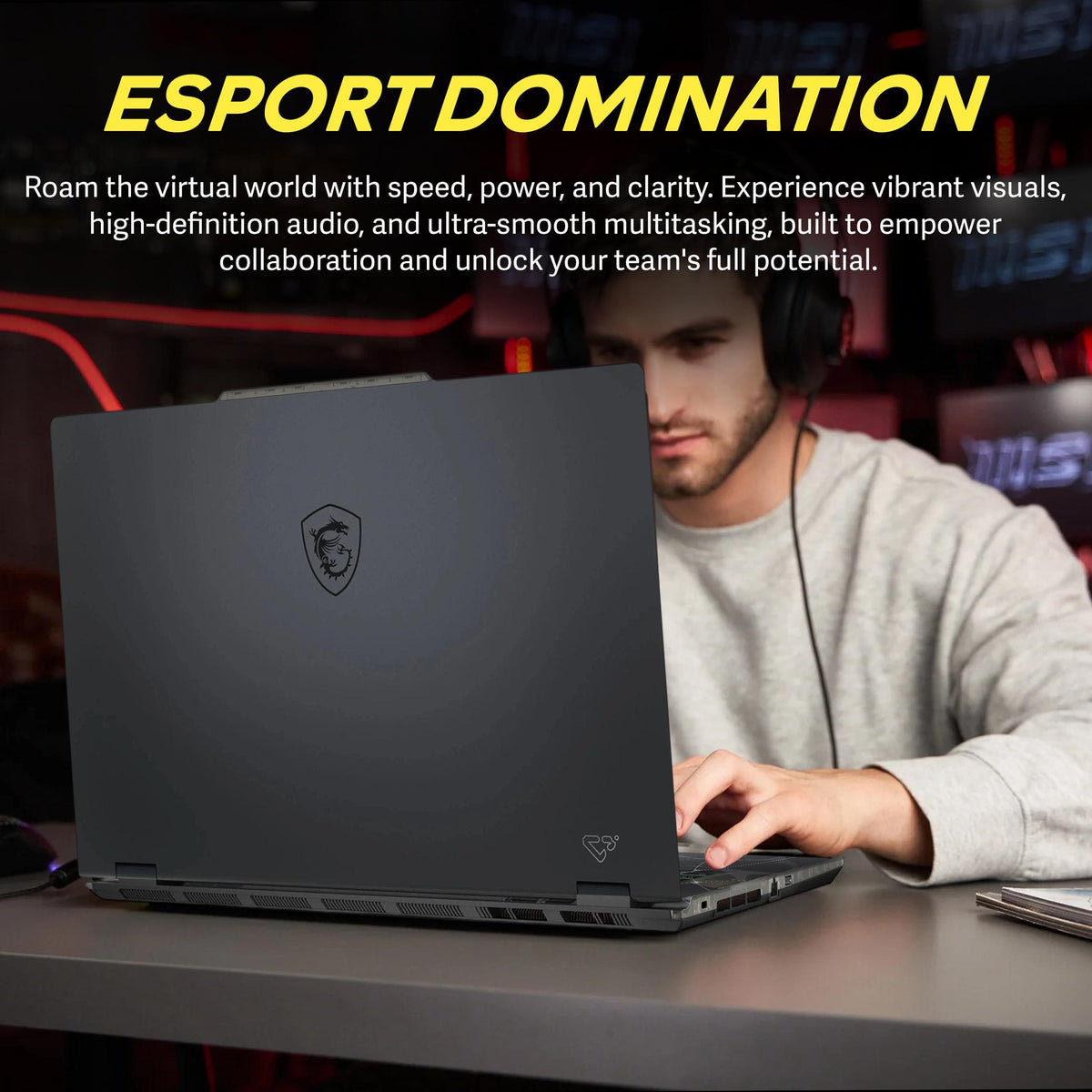 MSI - Upgraded - Cyborg 15 15.6" Gaming Laptop,Intel Core 7 240H,32GB DDR5,1TB SSD+1TB Dock Set,RTX 5070,Backlit,Win11 Pro - Black