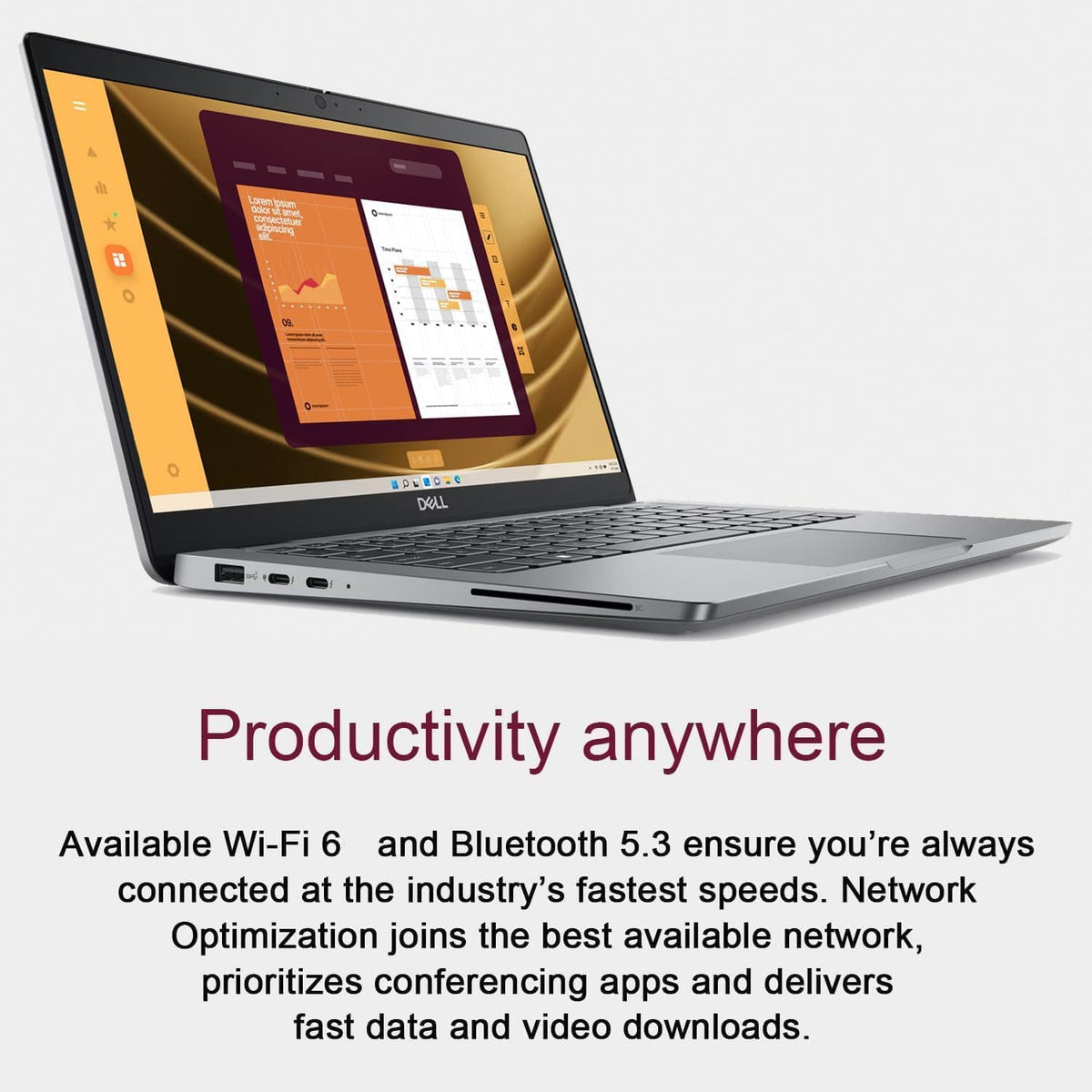 Dell - Upgraded - Latitude 5350 13.3" FHD Business AI PC Laptop - Touchscreen - Intel Core Ultra7 with 32GB RAM - 1TB SSD - Win11Pro - Gray