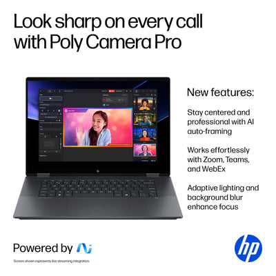 HP - OmniBook X Flip 2-in-1 - 16" 2K Touchscreen Laptop - Intel Core Ultra 7 (2024) - 16GB Memory - 1TB SSD - Copilot+ PC - Eclipse Gray