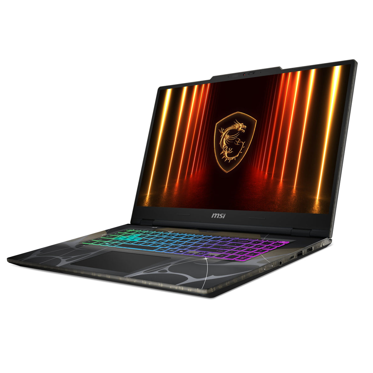 MSI - Cyborg A17 AI 17.3” FHD Gaming Laptop - AMD Ryzen 9 270 2025 - RTX 5060 - 16GB RAM - 1TB Storage - Translucent Black