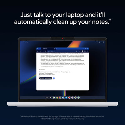 Lenovo - Googlebook 15.3" 3K 120Hz OLED Touchscreen Laptop - Intel Core Ultra 5 Processor 325 2026 - 16GB Memory - 512GB Storage - Cloud Grey