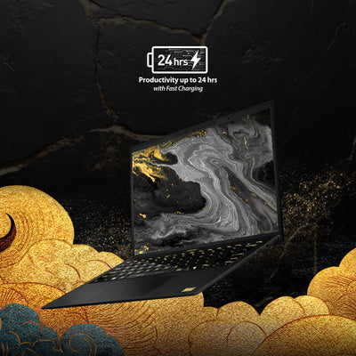 MSI - Prestige 13”AI+ - Ukiyoe Edition 13.3"OLED Laptop- Intel Core Ultra 7-258V– Intel ARC Graphics with 32GB Memory– 1TB SSD - Stellar Gray