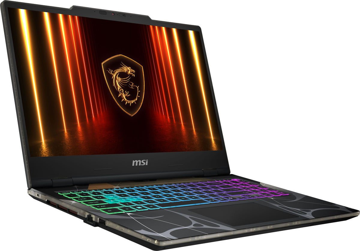 MSI - Cyborg A15 AI 15" 144Hz FHD Gaming Laptop - AMD R7-260 - NVIDIA GeForce RTX 5060 - 16GB Memory - 1TB SSD - Translucent Black