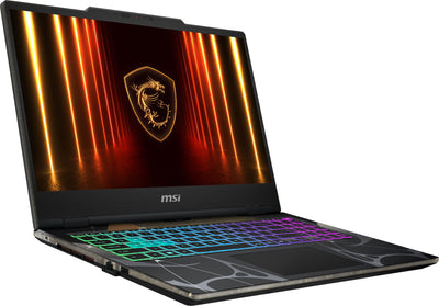 MSI - Cyborg A15 AI 15" 144Hz FHD Gaming Laptop - AMD R7-260 - NVIDIA GeForce RTX 5060 - 16GB Memory - 1TB SSD - Translucent Black