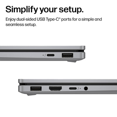 HP - OmniBook X Flip 2-in-1 - 14" 2K OLED Touchscreen Laptop - Intel Core Ultra 7 (2026) - 16GB Memory - 1TB SSD - Copilot+ - Meteor Silver