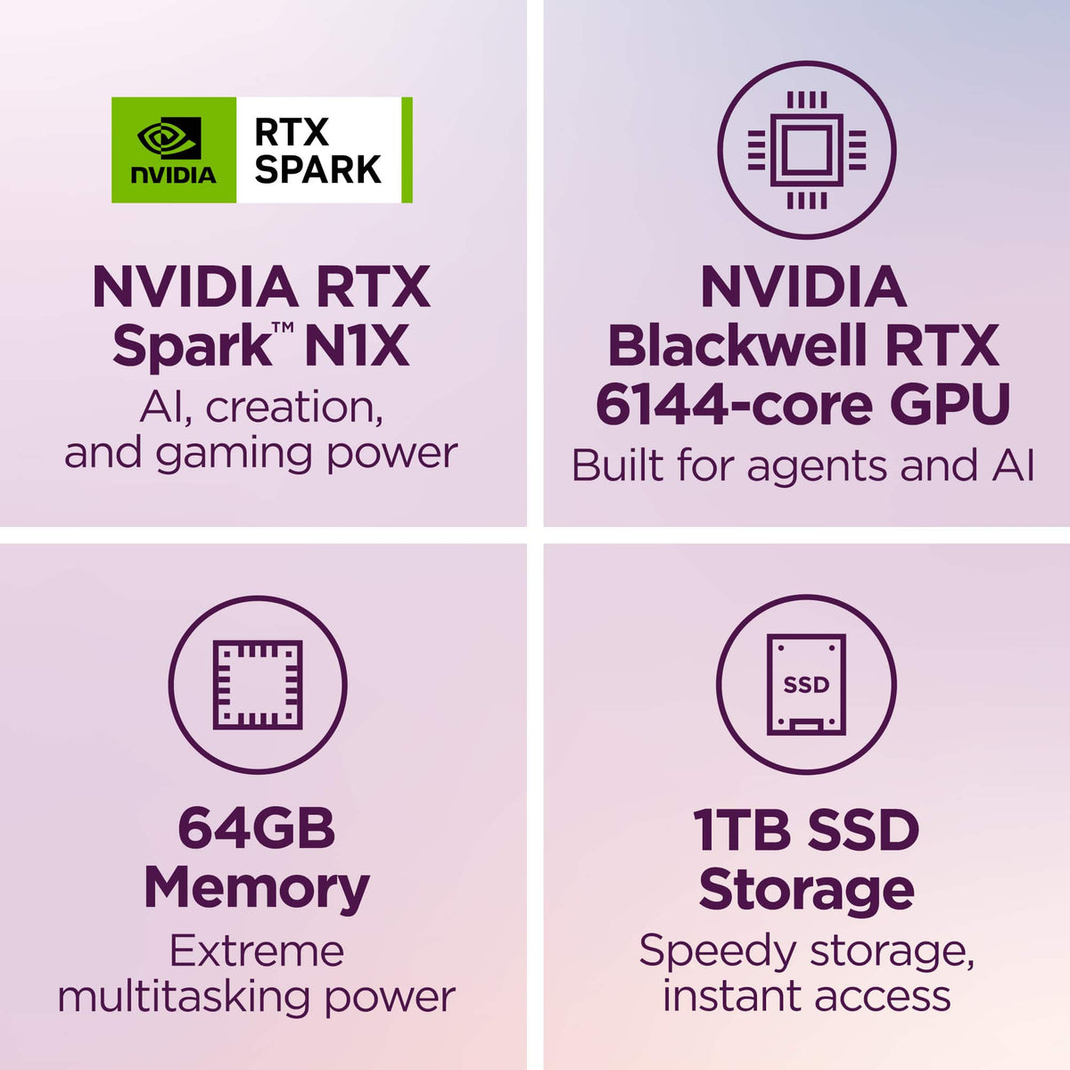 Lenovo - Yoga 9n 2-in-1 16" 3K OLED Touchscreen Laptop - NVIDIA RTX Spark N1X 20-Core (2026) - 64GB Memory - 1TB Storage - Cosmic Blue