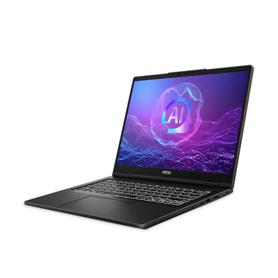 MSI - Venture A14 AI+ 14” FHD+ Touchscreen Laptop - AMD Ryzen AI 5 340 2025 - AMD Radeon Graphics 16GB RAM 512GB Storage - Solid Gray
