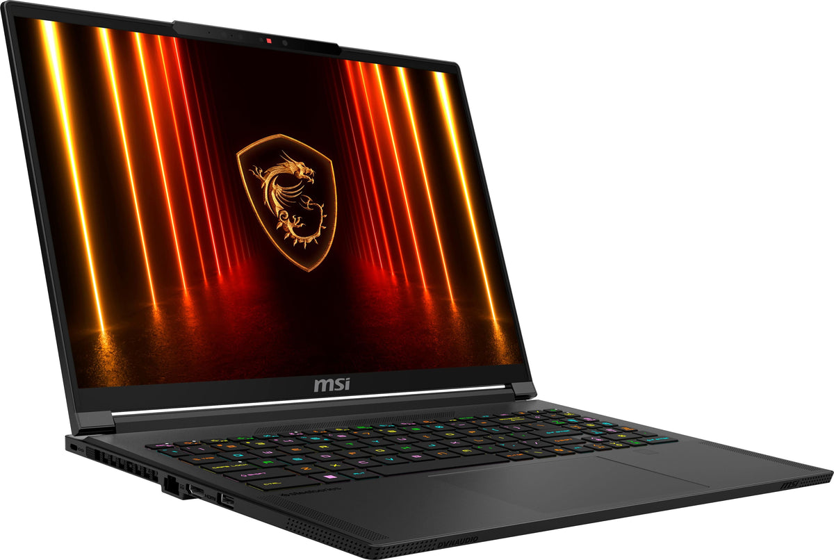 MSI - Stealth 16 AI 16" 240Hz QHD+ OLED Gaming Laptop - Intel U9-285H - NVIDIA GeForce RTX 5070 - 32GB Memory - 1TB SSD - Core Black