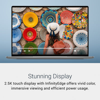 Dell - XPS - 13.4" 2.5K Touchscreen Laptop - Intel Core Ultra 7 Series 3 2026 - 16GB Memory - 512GB Storage - Storm