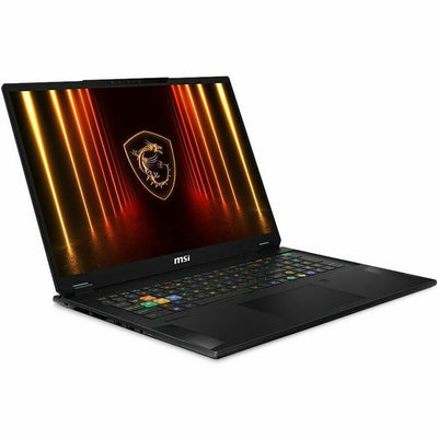 MSI - 18" Gaming Laptop 3840 x 2400 - AMD Ryzen AI 9 HX 370 with 64GB Memory - GeForce RTX 5080 - 2 TB SSD - Midnight Black, Black