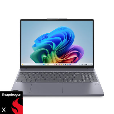 Lenovo - IdeaPad Slim 3x - Copilot+ PC - 15.3" 2k Touchscreen Laptop - Snapdragon X 2025 - 16GB Memory - 256GB SSD - Luna Grey