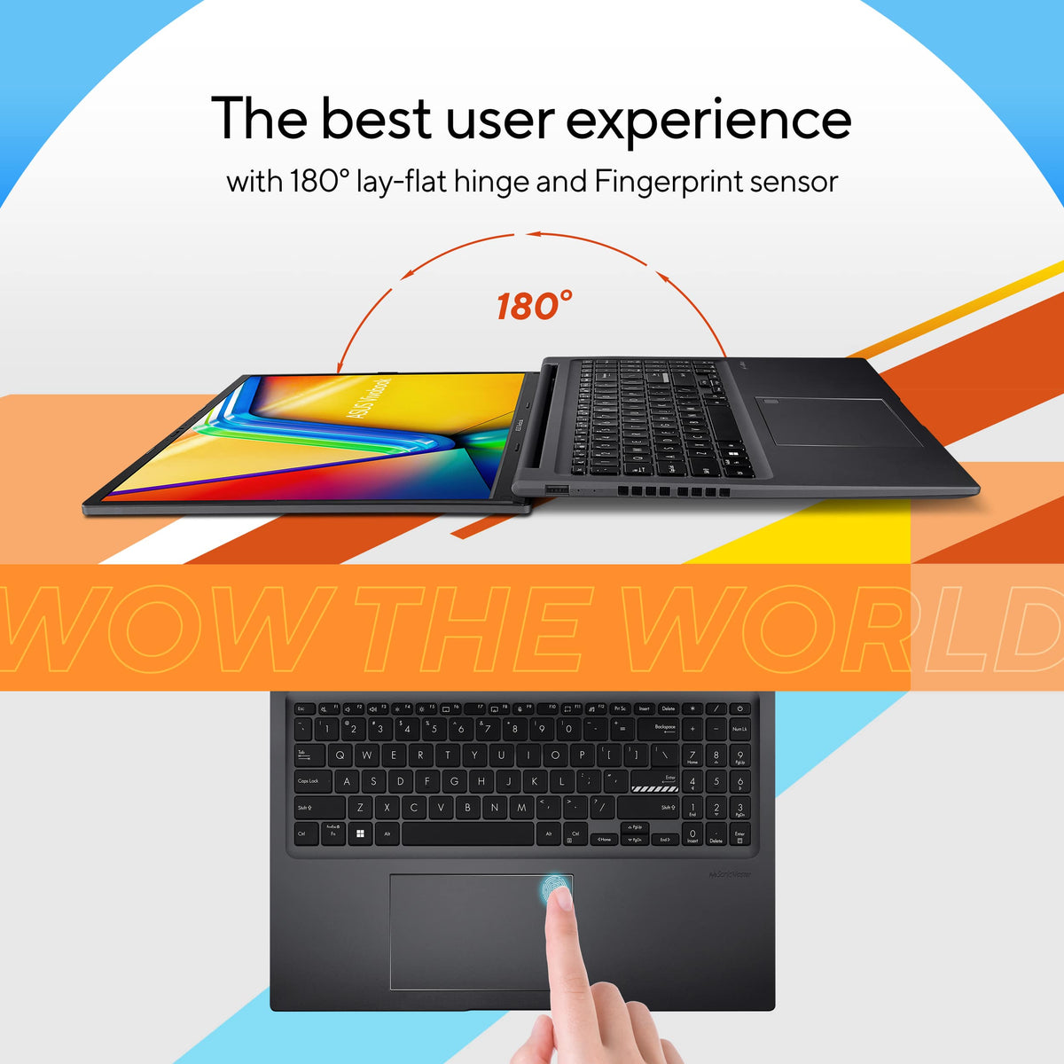ASUS - Vivobook 16 16" FHD+ Laptop - AMD Ryzen 7 7730U with 16GB Memory - 1TB SSD - Indie Black