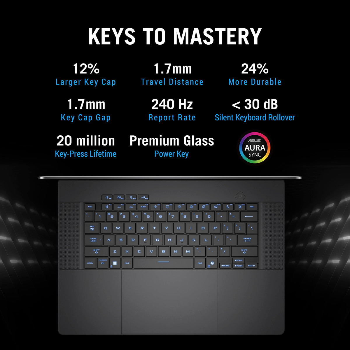 ASUS - ROG Zephyrus G16 16" 2.5K OLED 240Hz Gaming Laptop - Intel Core Ultra 9 285H - 16GB Memory - RTX 5070 - 1TB Storage - Eclipse Gray