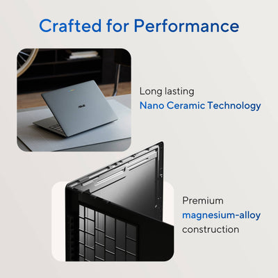 ASUS - Googlebook 14" 3K OLED Touchscreen Laptop w/ Gemini Intelligence - Intel Core Ultra 5 325 (2026) - 16GB RAM - 512GB SSD - Dusk Ash