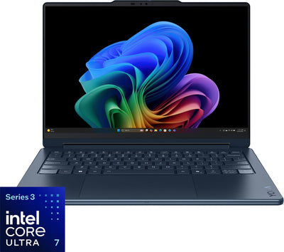 Lenovo - Yoga 9i 2-in-1 Aura Edition 14" 3K OLED Touchscreen Laptop - Core Ultra 7 Processor 355 2026- 32GB Memory- 1TB Storage - Cosmic Blue