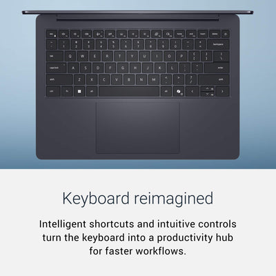 Dell - 14S - 14" 2K OLED Touchscreen Laptop - Intel Core Ultra 9 386H 2026 - 32GB Memory - 512GB Storage - Copilot+ PC - Celestial Blue